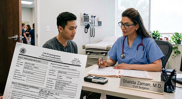 Immigration Medical Exams Image
